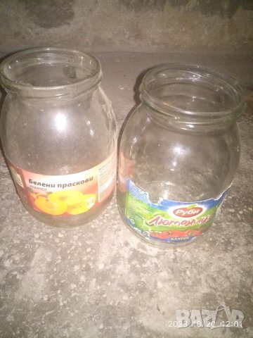 Стъклени буркани 180-420 мл. с винт - чисти,1л -50ст. и 570мл-40ст., снимка 4 - Други стоки за дома - 41631530