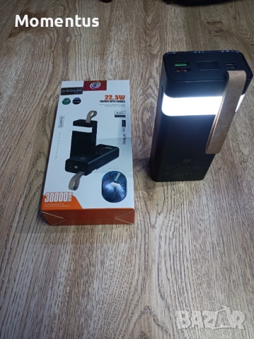 Външна батерия Soldi P30 30000 mAh с бързо зареждане, снимка 4 - Външни батерии - 53728651