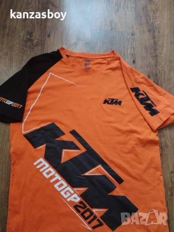 KTM - страхотна мъжка тениска КАТО НОВА ХЛ, снимка 2 - Тениски - 51476497