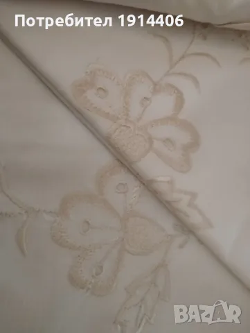 Спален комплект с бродерия - 2 бр., снимка 6 - Спално бельо - 48867072