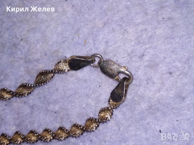 ВЕЛИКОЛЕПНА СПИРАЛОВИДНА РЕТРО ПЛЕТКА СРЕБЪРНА ГРИВНА СРЕБРО 925 РЪЧНА МАЙСТОРСКА ИЗРАБОТКА 38521, снимка 10 - Гривни - 41451078