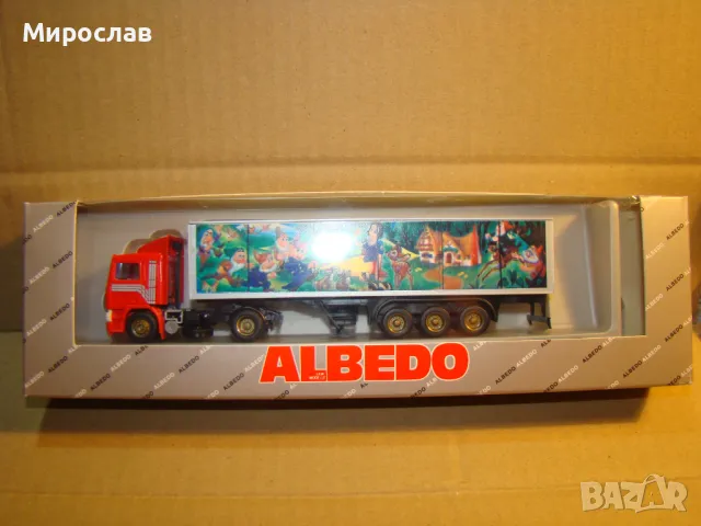 ALBEDO H0 1/87 VOLVO ТИР КАМИОН МОДЕЛ КОЛИЧКА КОЛИЧКА