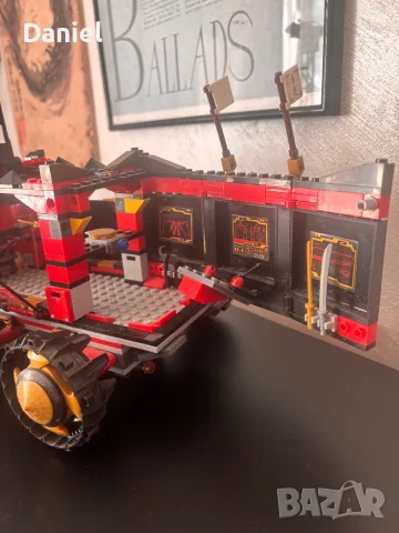 LEGO Ninjago 70750 Ninja DB X – Като нов, снимка 5 - Конструктори - 55925675