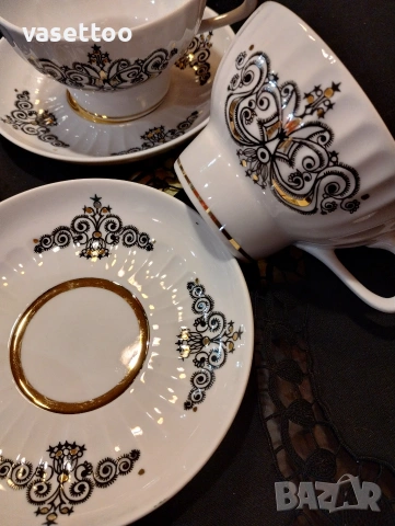 Руски чаен сервиз, снимка 4 - Сервизи - 53487953