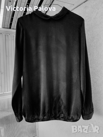 Блуза HUGO BOSS кралска коприна, снимка 1 - Блузи с дълъг ръкав и пуловери - 36028837