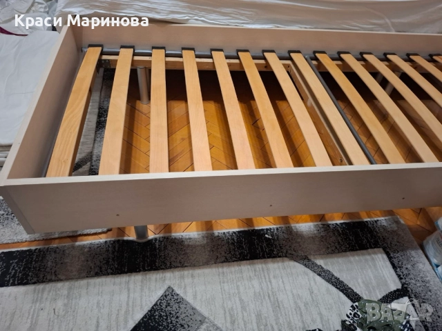 ДВЕ ЪГЛОВИ ЛЕГЛА С НОВИ ОРТОПЕДИЧНИ МАТРАЦИ НА ДОРМЕО, снимка 7 - Матраци - 51714377