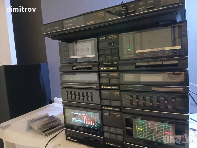 SANYO Architect Series JA 6150 HI FI, снимка 4 - Ресийвъри, усилватели, смесителни пултове - 56246765
