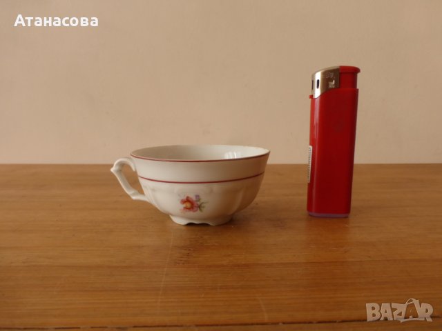  Колекционерска чаша за кафе български порцелан Сталин Видин 1957 г, снимка 9 - Чаши - 41828706