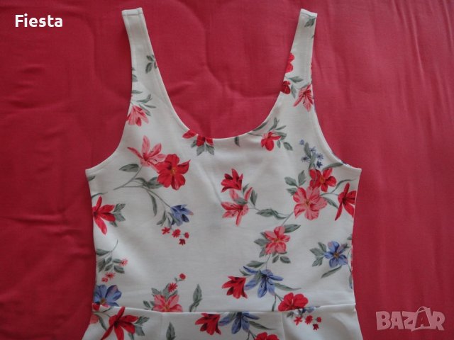 Нова бяла рокля на цветя DIVIDED by H&M, снимка 4 - Рокли - 41980103