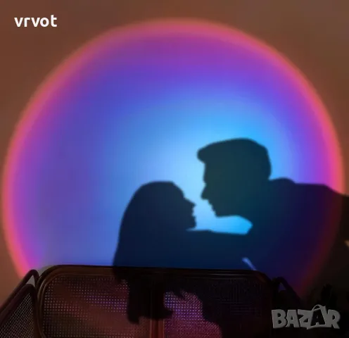 Atmosphere Lamp Романтична LED лампа за проектор за семейно събиране Парти фотография Подова стойка , снимка 3 - Прожектори - 49413194