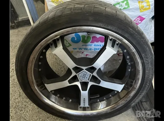 Емблеми Audi S line за джанти Keskin kt10, снимка 4 - Гуми и джанти - 49387830