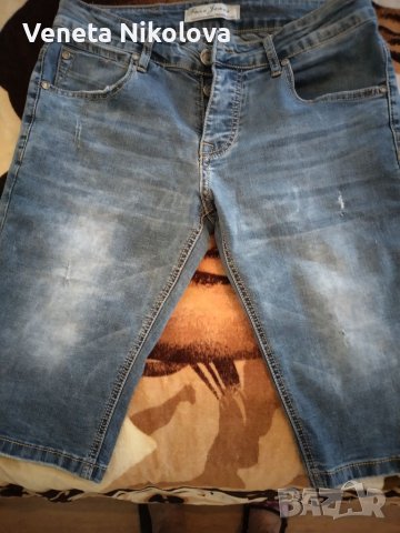 Мъжки къси дънки , снимка 1 - Къси панталони - 41500332