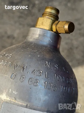 Малка co2 бутилка алуминиева , снимка 3 - Други инструменти - 55783844