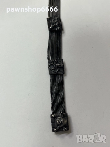 Сребърна гривна 925, снимка 9 - Гривни - 51454950