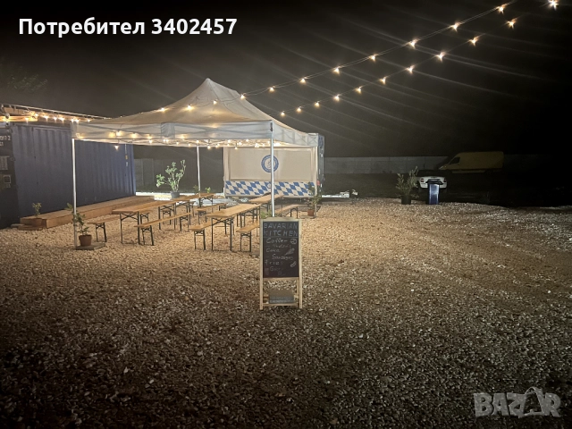 Шатра за ресторант, кетъринг/ градина, немска, стабилна, ветро- и водоустойчива, снимка 6 - Обзавеждане за заведение - 51970526
