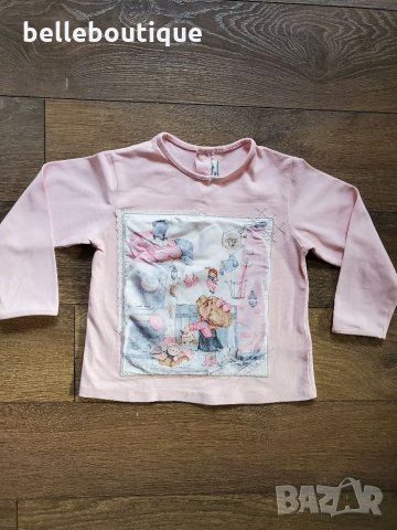 Блуза с дълъг ръкав Mayoral Майорал 86 см. 18 мес., снимка 2 - Бебешки блузки - 36016532