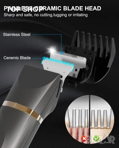 Personal Groomer Bikini Trimmer, Тример, USB акумулаторна IP7X Водоустойчив, снимка 7 - Друга електроника - 49105110