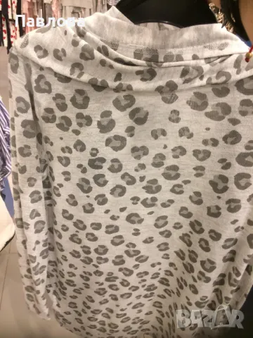 Наметка за ръст 158-164 H&M - тигров десен, меко плетиво, снимка 5 - Детски якета и елеци - 48464878