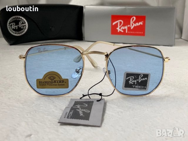 Ray Ban Hexagonal RB3548 дамски слънчеви очила, снимка 6 - Слънчеви и диоптрични очила - 42002715