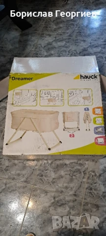 Бебешко сгъваемо легло Hauck , снимка 7 - Бебешки легла и матраци - 51037239
