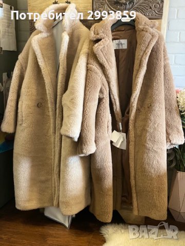 -40%Палто Max Mara *камилска вълна*Max Mara Teddy bear icon coat, снимка 3 - Палта, манта - 40147477