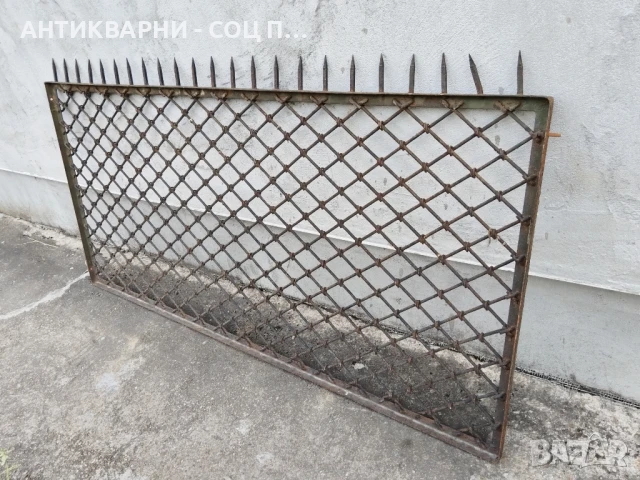 Комплект 6 Броя Стари Ковани Панели, Стара Кована Ограда / 6 Броя / 10 Метра! , снимка 7 - Огради и мрежи - 50813631