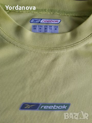 Оригинална спортна дамска блуза Reebok, снимка 3 - Тениски - 40531498