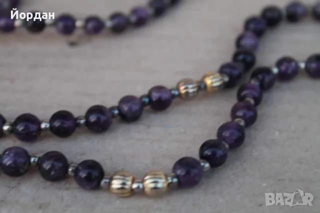 Гердан от аметист , снимка 9 - Колиета, медальони, синджири - 48942830