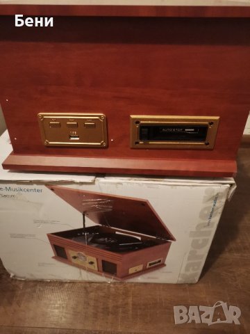 Продавам грамофон /радио /CD/USB/касетофон чисто нов , снимка 4 - Грамофони - 40652930