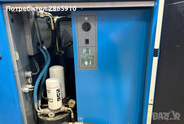 Винтов компресор , 15 кВт, снимка 3 - Други машини и части - 52469683