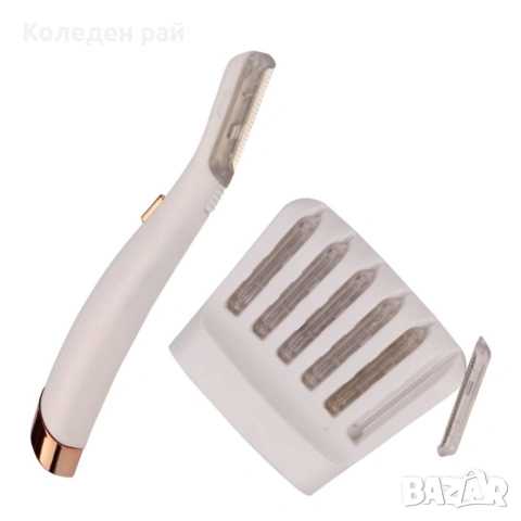 Мини тример за ексфолиране, освежаване и почистване на кожата на лицето, снимка 3 - Тримери - 53203582