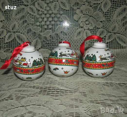 Порцеланови топки, украшения, висулки, нови, снимка 2 - Декорация за дома - 52589469