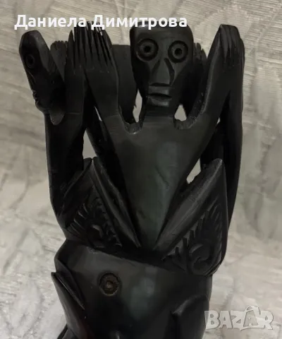 Фигура от абаносово дърво