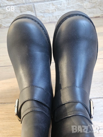 Нови ботуши 38, изкуствена кожа, снимка 6 - Дамски ботуши - 53403752