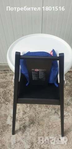 Нов дървен стол за хранене с табла, снимка 7 - Столчета за хранене - 53289030