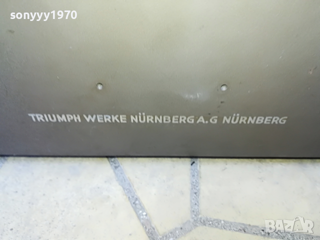 TRIUMPH-GERMANY 20КИЛА ПРАСЕ 2103221142, снимка 9 - Антикварни и старинни предмети - 36178862