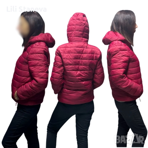 Топло капитонирано яке – практично, стилно и удобно всеки ден. BENETHON. , снимка 8 - Якета - 51858589