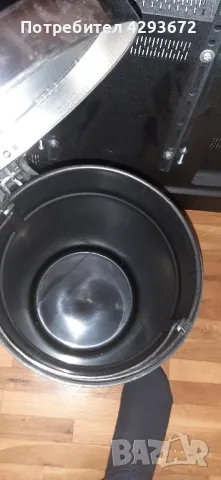 Метално кошче за боклук, с педал, снимка 2 - Други - 48444839