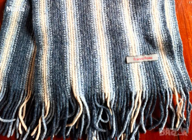 Мъжки зимен ШАЛ Francо Rossi, използван, снимка 2 - Шалове - 49336687