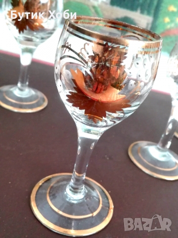 Антикварни чаши за ликьор, снимка 6 - Антикварни и старинни предмети - 36076163