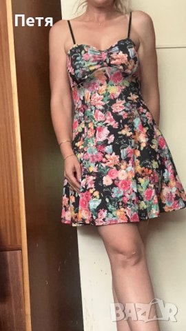 Дамска рокля на цветя, снимка 4 - Рокли - 31804928