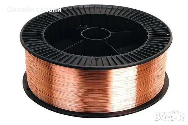 Заваръчно помеднена тел WPG 1мм 15кг, снимка 1 - Други машини и части - 41619816