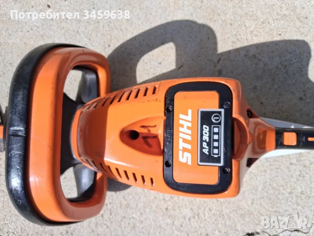 Храсторез STIHL HSA 86 с батерия , снимка 3 - Градинска техника - 56259810