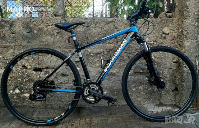 Boardman X7 sport 28 цола 3х9 скорости Sram x5 хидравлика Tektro, снимка 1 - Велосипеди - 42524429