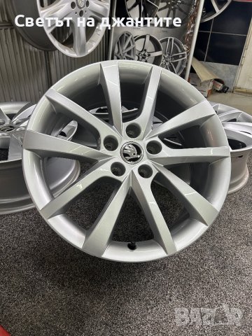 Джанти 18 Цола 5х112 Skoda Karoq Kodiaq Superb / VW Tiguan Passat / Seat Terraco / Нови Оригинални , снимка 2 - Гуми и джанти - 39604539