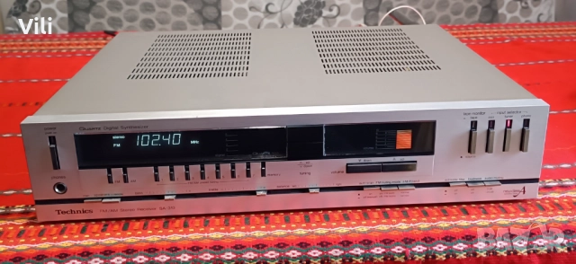 Ресивър Technics SA-313, снимка 10 - Ресийвъри, усилватели, смесителни пултове - 39222671