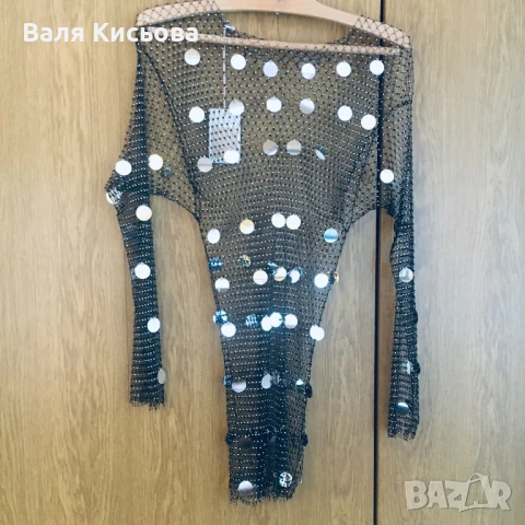 Дамска туника за плаж или за парти, снимка 3 - Рокли - 50694383