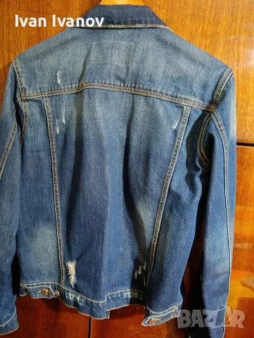 Дънково яке Dsquared2, снимка 2 - Якета - 55725938