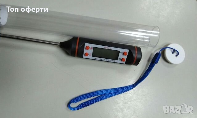 Дигитален Термометър Течности Храни Сонда Кухненски Заведени, снимка 3 - Други - 36328193