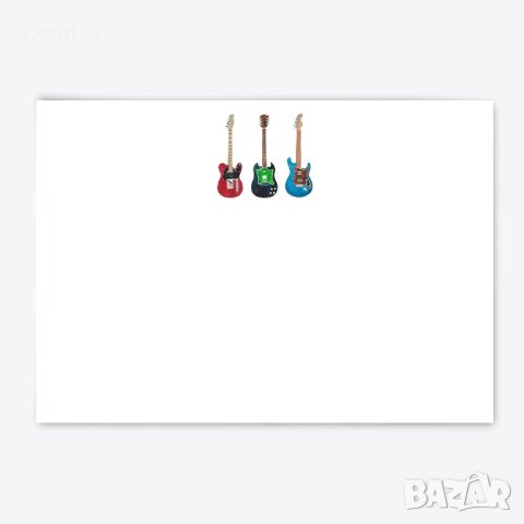 Хартия за писане на писма Електрическа китара, снимка 3 - Други - 41905681